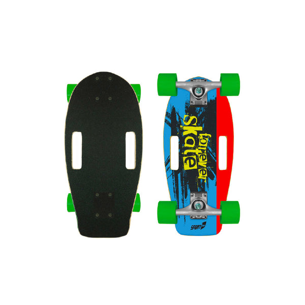 Skateboard Compatto con Tavola 48 cm in Legno Multicolore online