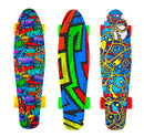 Skateboard con Tavola 57 cm in PP Kolor Multicolore-1