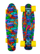 Skateboard con Tavola 57 cm in PP Kolor Multicolore-2