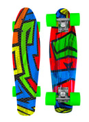 Skateboard con Tavola 57 cm in PP Kolor Multicolore-3