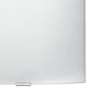 Applique Quadrata Semplice Vetro Bianco Lampada Moderna Interno E27 Ambiente 72/00300-2