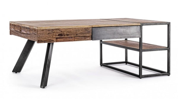 Table Basse 2 Tiroirs 118x70x45 cm en Bois acquista