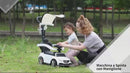 Voiture à pousser pour enfants sous licence Mercedes C63 AMG Push Car blanc