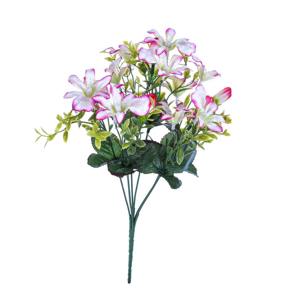acquista Lot de 12 Mini Bouquets Artificiels d'Orchidées Hauteur 30 cm Vert