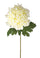 Set 6 Tournevis Chrysanthème Artificiel Grand Hauteur 79 cm Blanc