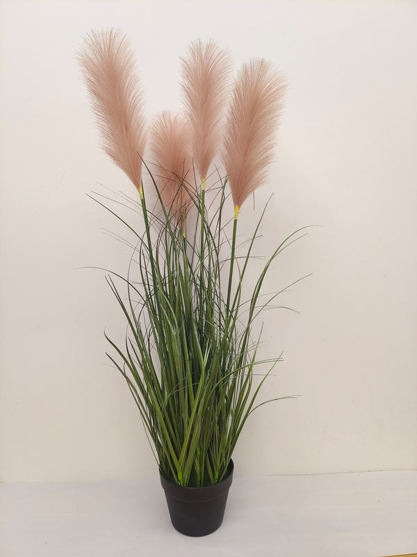 Plante Artificielle Festuca Glauca avec Pot Vert H.115 cm sconto