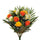 Set 2 Bouquet Artificiel de Roses en Bouton Hauteur 48 cm Jaune