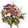 Set 2 Bouquet Artificiel d'Hortensias avec Roses Hauteur 34 cm Violet