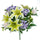 Bouquet artificiel Lys/achillée millefeuille 50 cm Beige