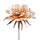 Set 2 Fleurs de Nénuphar Artificiels Hauteur 108 cm Beige