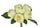 Lot de 3 bouquets de pivoines avec 6 fleurs artificielles hauteur 28 cm vert