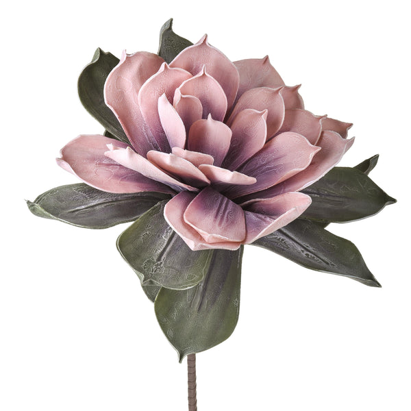 online Fleurs en Mousse Grande Hauteur Artificielle 89cm Rose