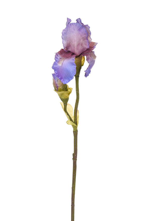 Lot de 3 Iris composé de 2 fleurs artificielles hauteur 85 cm prezzo