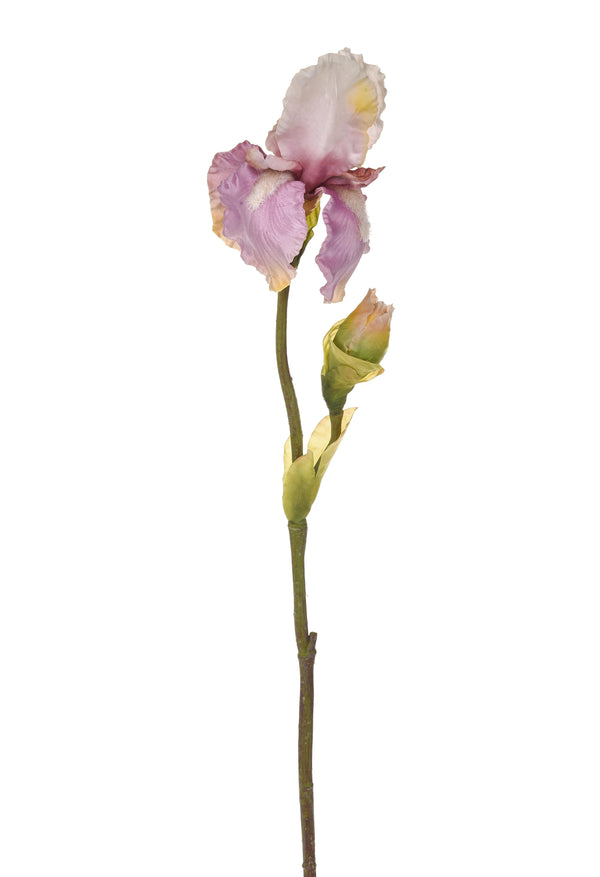 Lot de 3 Iris composé de 2 fleurs artificielles hauteur 85 cm prezzo
