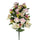 Set 2 Bouquet Artificiel Frontal de Roses et Cymbidium Hauteur 53 cm Rose