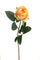 Lot de 12 Roses Artificielles Bourgeon 65 cm Jaune