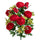 Set 2 Bouquet de Renoncules/Orchidées Artificielles X 18 50 cm