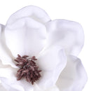 2 Fiori Artificiali di Magnolia Altezza 63 cm Bianco-3