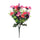 Set 8 Mini Bouquets Artificiels avec Marguerites Hauteur 35 cm Rose