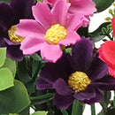 4 Mini Bouquet Artificiali con Margherite Altezza 35 cm Rosa-3
