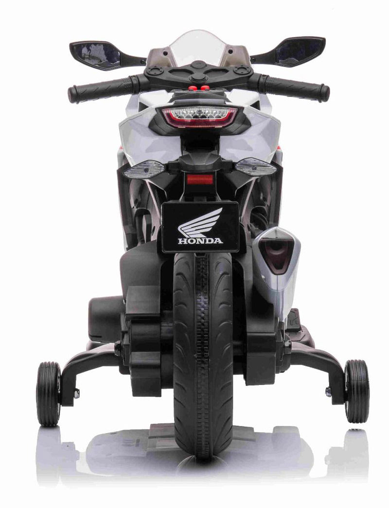 Moto Elettrica per Bambini 12V Honda CBR 1000RR Bianca-6