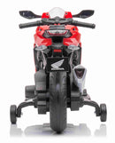 Moto Elettrica per Bambini 12V Honda CBR 1000RR Rossa-6