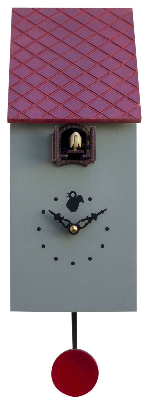 acquista Horloge Coucou Murale 13x30x12 cm Pirondini Italia Portofino Ciment Gris