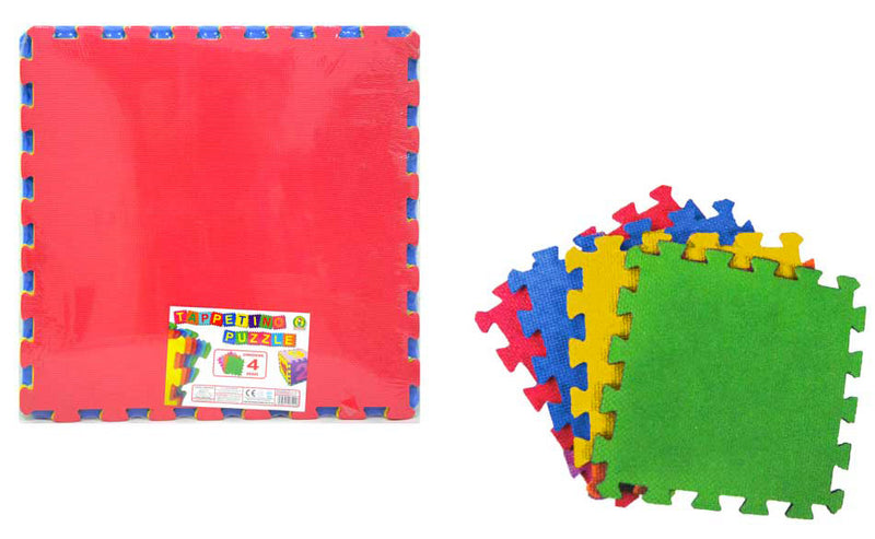 Tappeto Puzzle Gioco Bambini 4 Pezzi Kids Joy-1