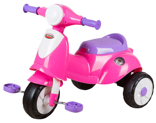 Kid Joy Speedy Go Tricycle à pédales rose pour enfants sconto