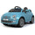 Voiture électrique pour enfants 12V Fiat 500 Bleu