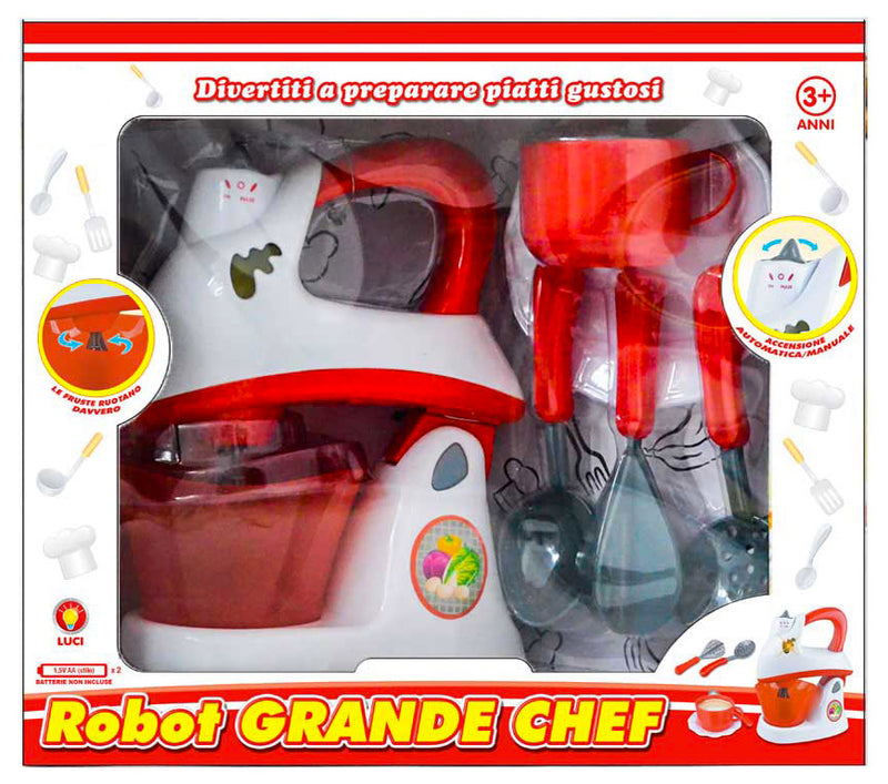 Robot da Cucina a Batteria per Bambini Kids Joy Grande Chef-1