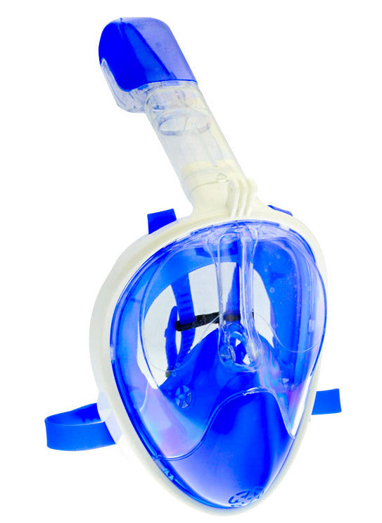 prezzo Masque intégral de plongée en apnée adulte bleu Vanzetti 180° L/XL