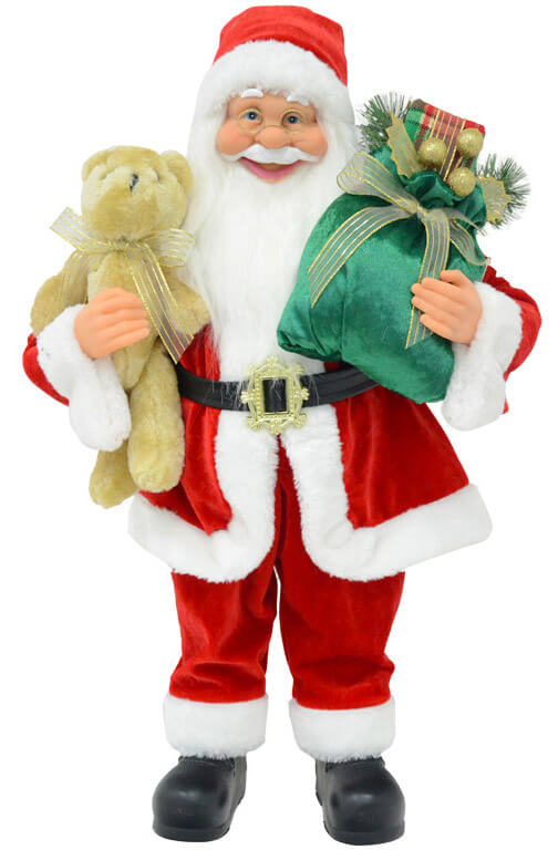 Marionnette Père Noël H60 cm Vanzetti Rouge acquista