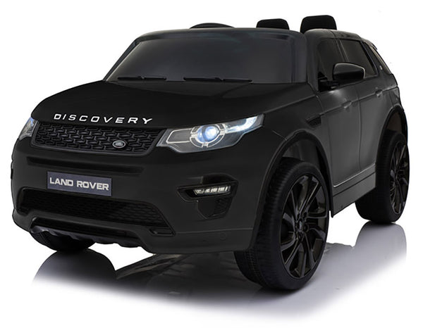 Voiture SUV électrique pour enfants 12V avec permis Land Rover Discovery Noir prezzo