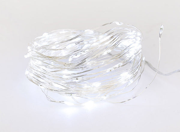 acquista Lumières de Noël 100 MICROLED 10m Lumière Intérieure Blanc Froid