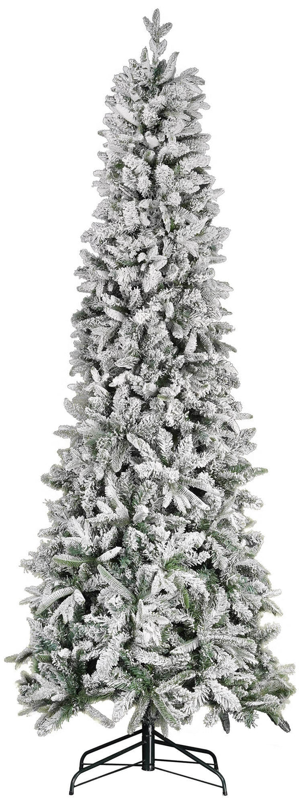 acquista Sapin de Noël Artificiel Enneigé 150 cm 30 Branches de Pin du Gargano Vert