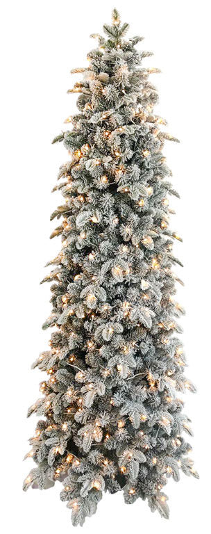 Sapin de Noël artificiel recouvert de neige avec lumières LED Sapin Gargano Vert Différentes tailles prezzo