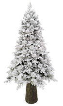Albero di Natale Artificiale Innevato 210 cm 39 Rami Cedro del Gargano Verde-1