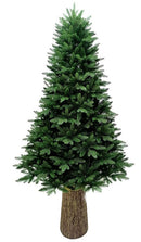 Albero di Natale Artificiale 210 cm 46 Rami con Tronco Pioppo del Gargano Verde-1