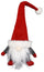 Arrêt de porte Père Noël Gnome H46 avec lumières LED