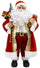 Marionnette Père Noël H60 cm avec Ours Rouge