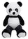 Peluche Panda H80 cm pour Enfant Noir et Blanc