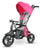 Poussette tricycle pour enfants 98x49x105 cm avec siège réversible Ciao Rosa