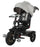 Poussette tricycle pour enfants 95x52x105 cm avec siège réversible Jolly Grey