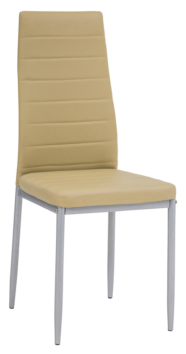 prezzo Chaise rembourrée 40x47x96 cm en similicuir Queen Rope