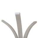 Appendiabiti 45x45x175 cm in Metallo Laccato New Star Tortora-2