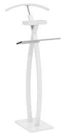 Indossatore Servomuto 45x34x116 cm in Legno New Pringo Bianco-1