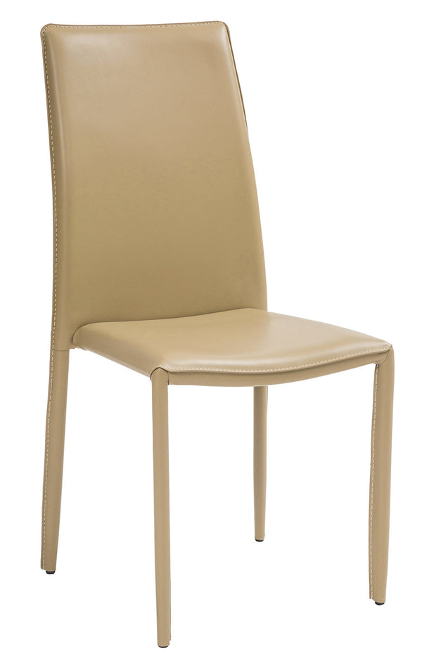 Chaise rembourrée 58x44x97 cm en éco-cuir Dedis Corda acquista