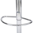 Sgabello con Alzata a Gas Seduta Girevole in Polipropilene Manchester Bianco-4