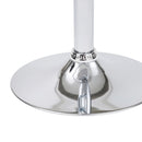 Sgabello con Alzata a Gas Seduta Girevole in Polipropilene Panna-7